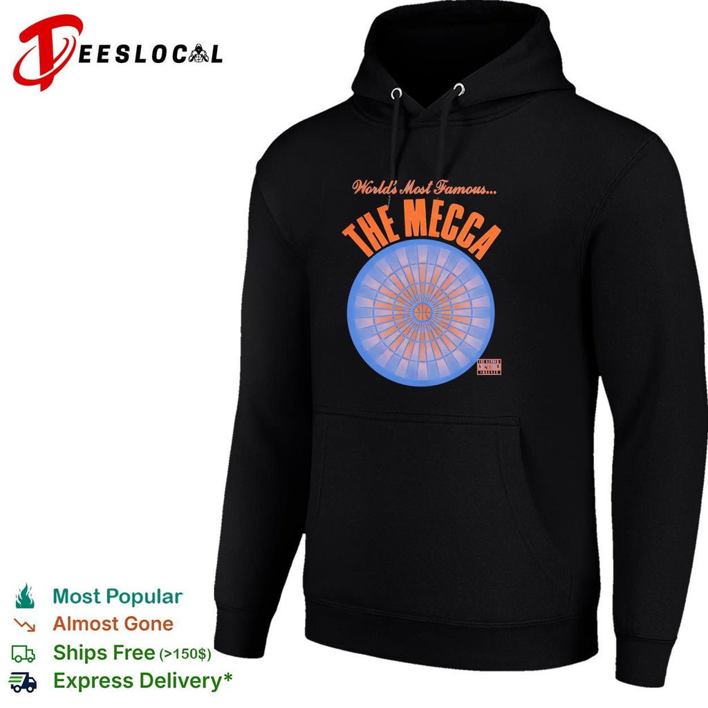 World’s most famous The Mecca Madison Square Garden New York Knicks blue shirt