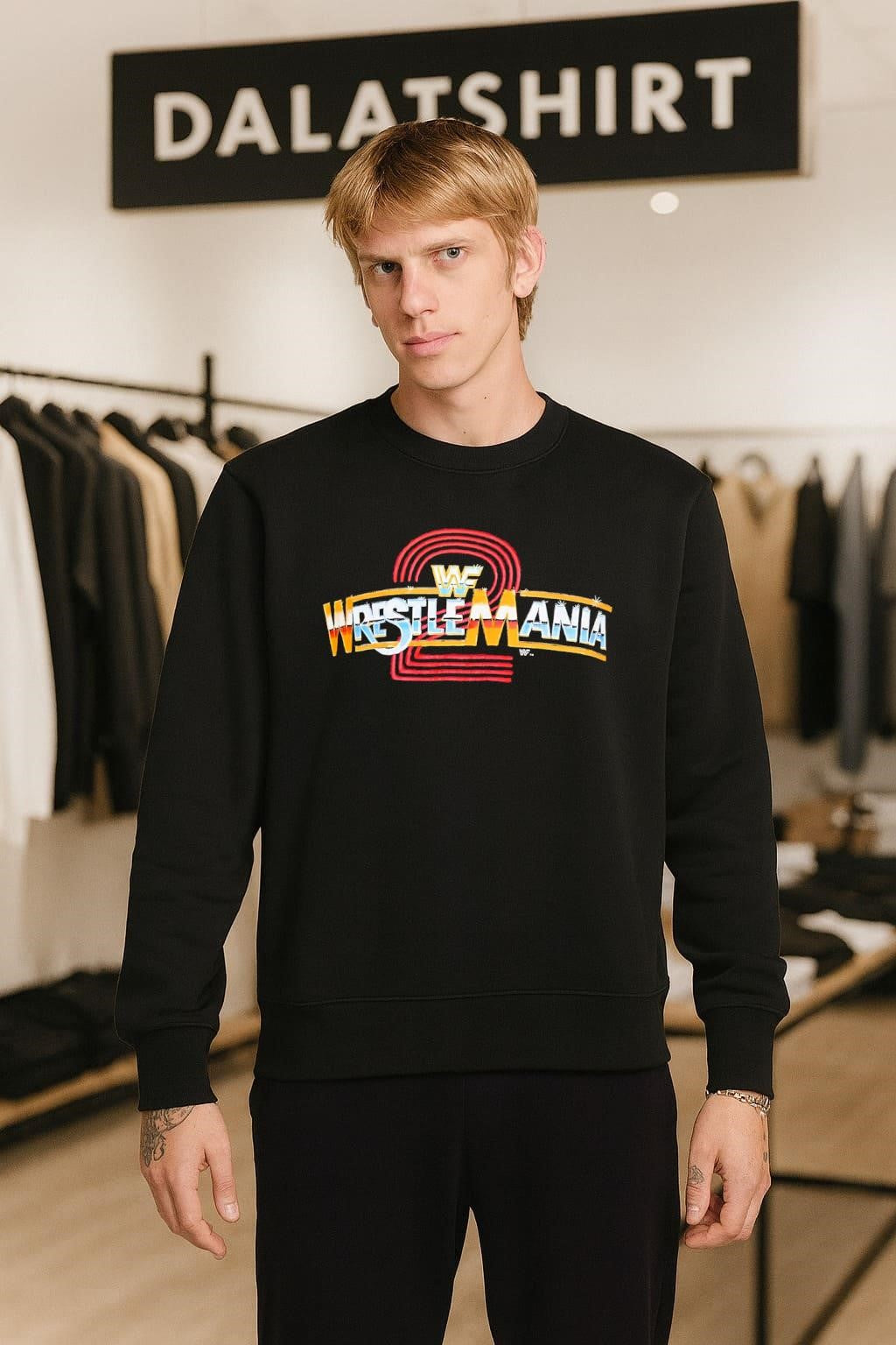 WrestleMania 2 world wrestling federation vintage event shirt