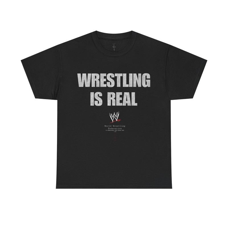 Wrestling Is Real inspired T-Shirt, Unisex cotton shirt Hoodie, Sweatshirt | TeeBloomCo.com