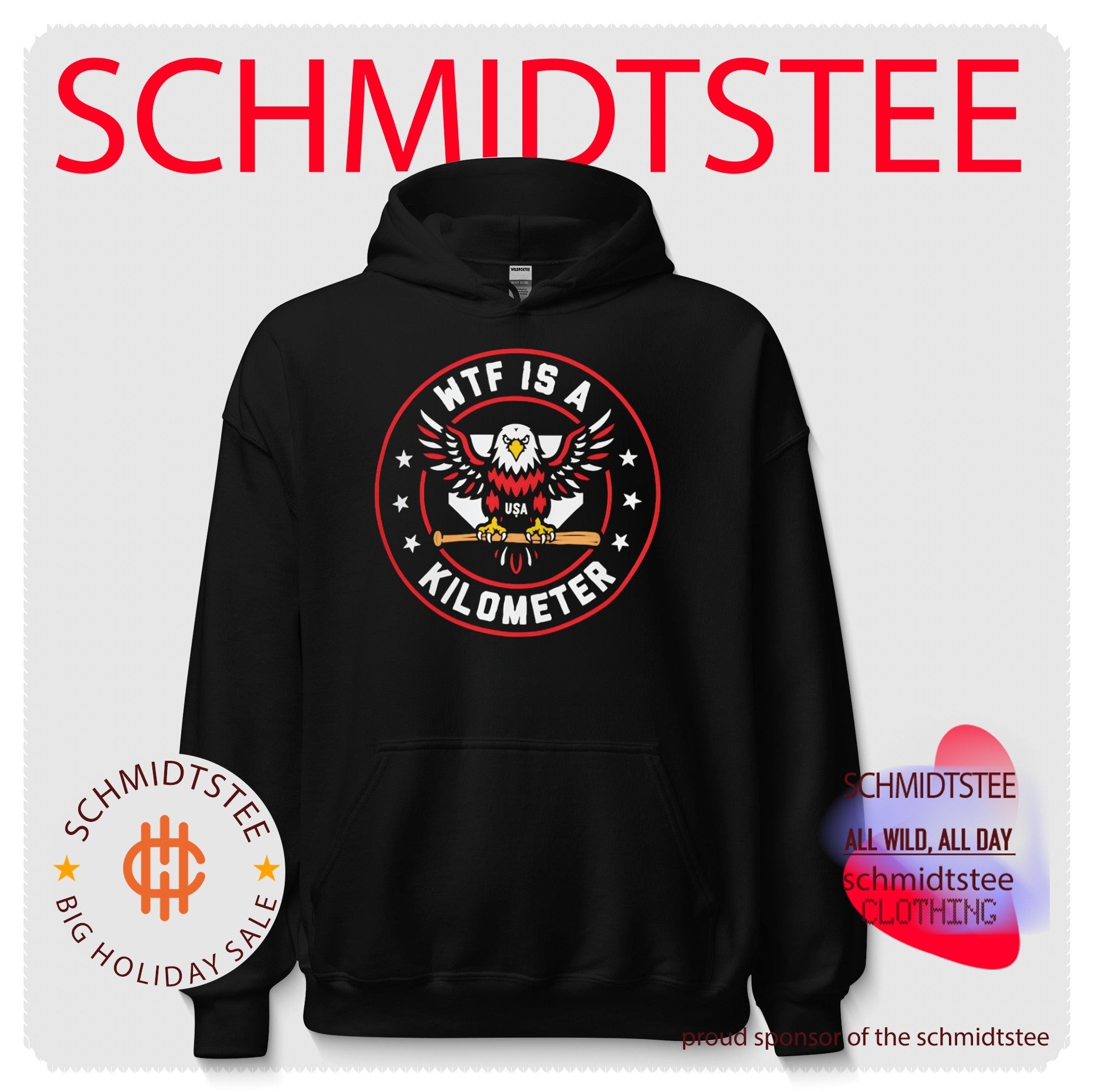 Wtf Is a Kilometer Patriotic American Eagle Baseball shirt