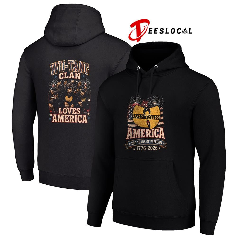 Wu Tang Clan America 250 years of freedom loves America shirt