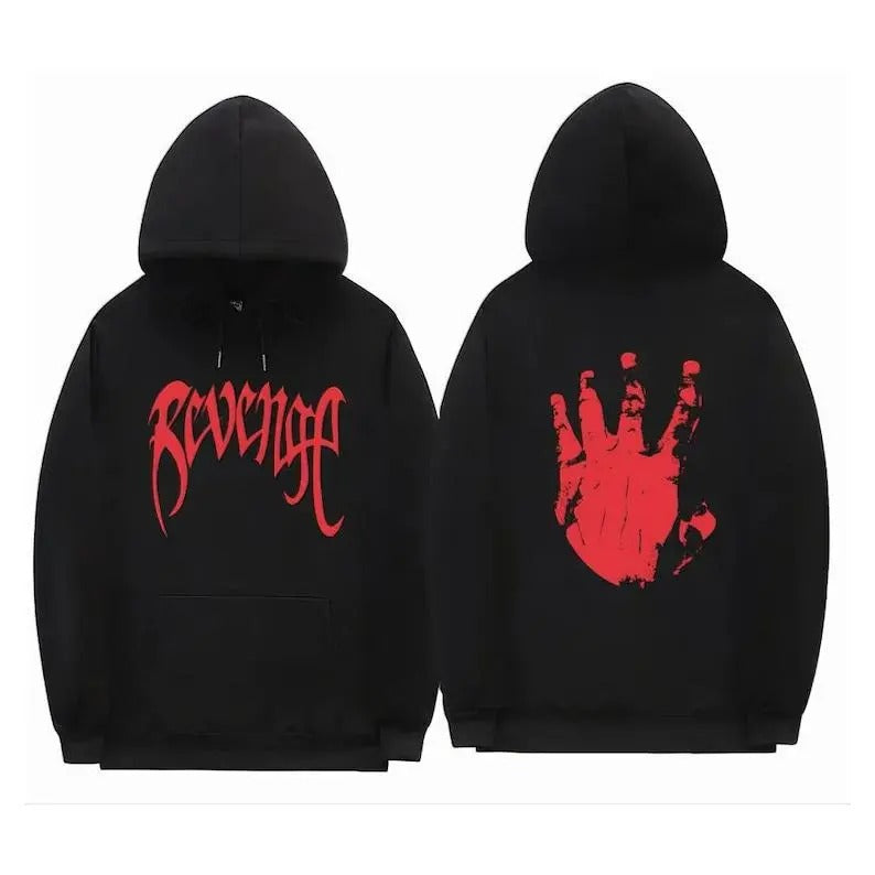 XXXTentacion  Streetwear UnisexHoodie, XXXTentacion Revenge Hoodie  Hip Hop Sweatshirt T-Shirts | TeeBloomCo.com