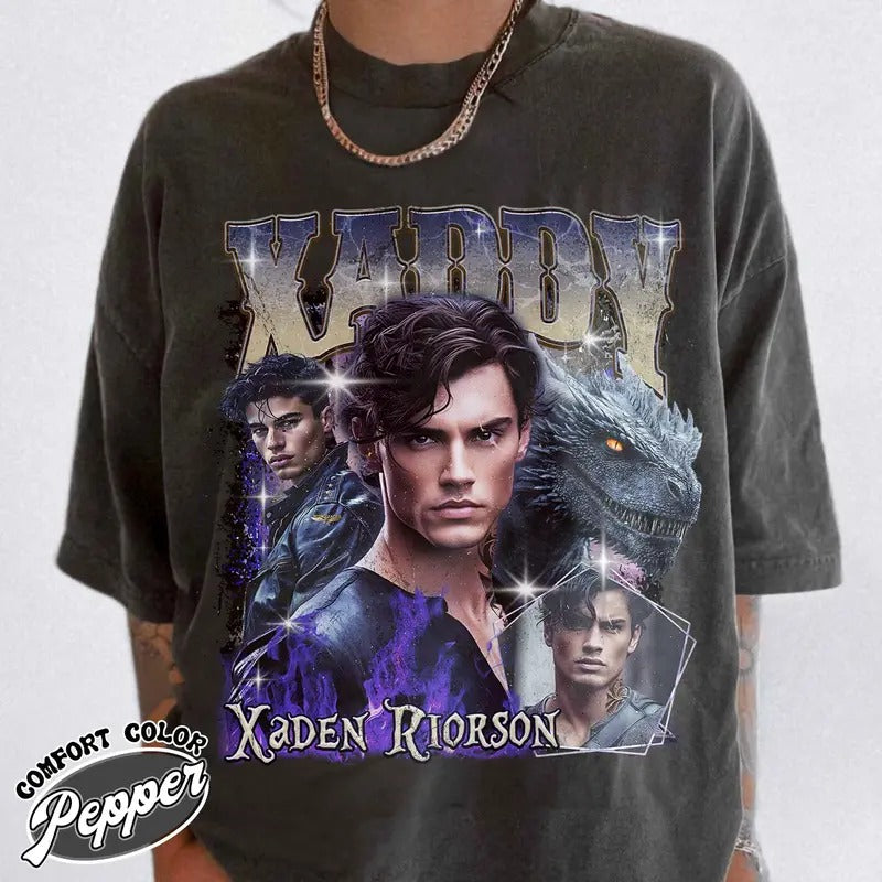 Xaddy Bootleg Shirt, Xaden Riorson Shirt, Xaden Riorson House Shirt, Dragon Rider Shirt, Gift for Book Lovers, Iron Flame...