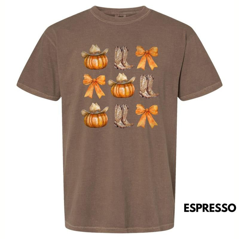 YEEHAW Pumpkin Collage Comfort Colors T-Shirt 'NLB' Hoodie, Sweatshirt | TeeBloomCo.com