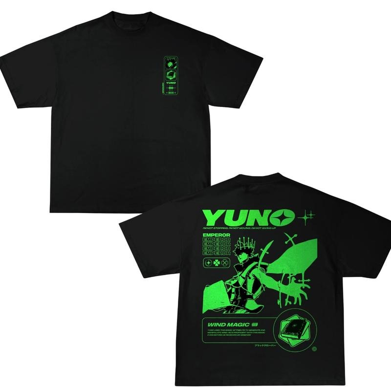 YUNO BLACK CLOVER VINTAGE T-SHIRT, ASTA BLACK CLOVER SHirt, ASTA BLACK CLOVER Shirt, ASTA BLACK CLOVER Merch, Anime...