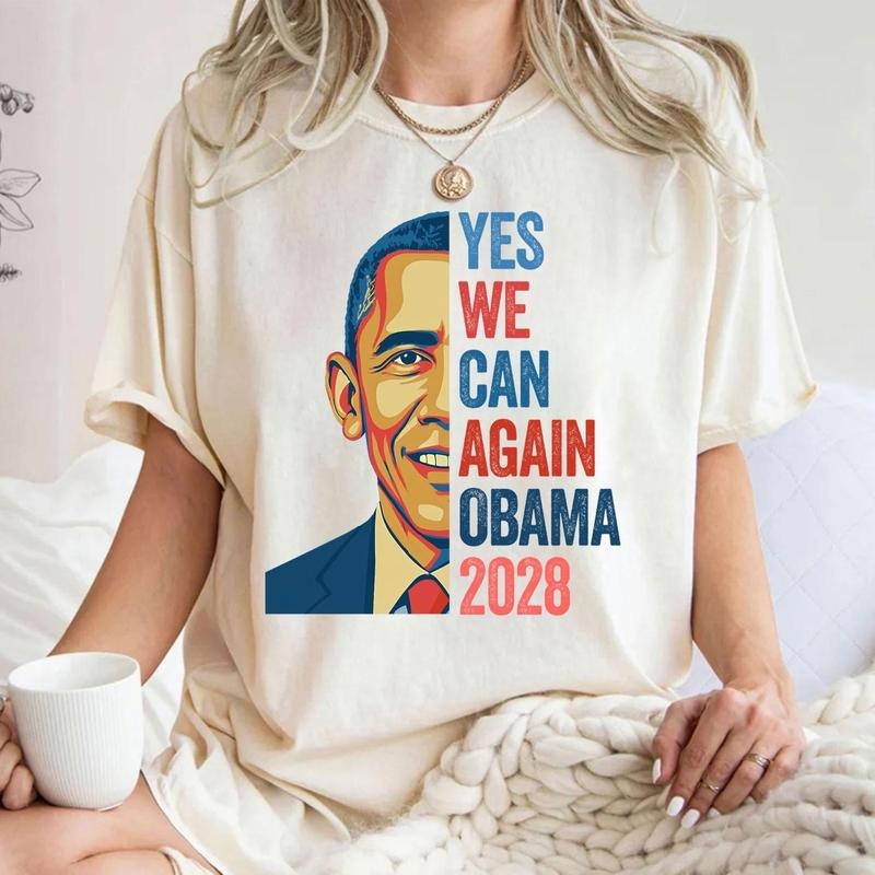 Yes We Can Again Obama 2028 Era Tour Shirt, Obama 2028 Shirt, Presidential Election Shirt, Save Public Lands Shirt...
