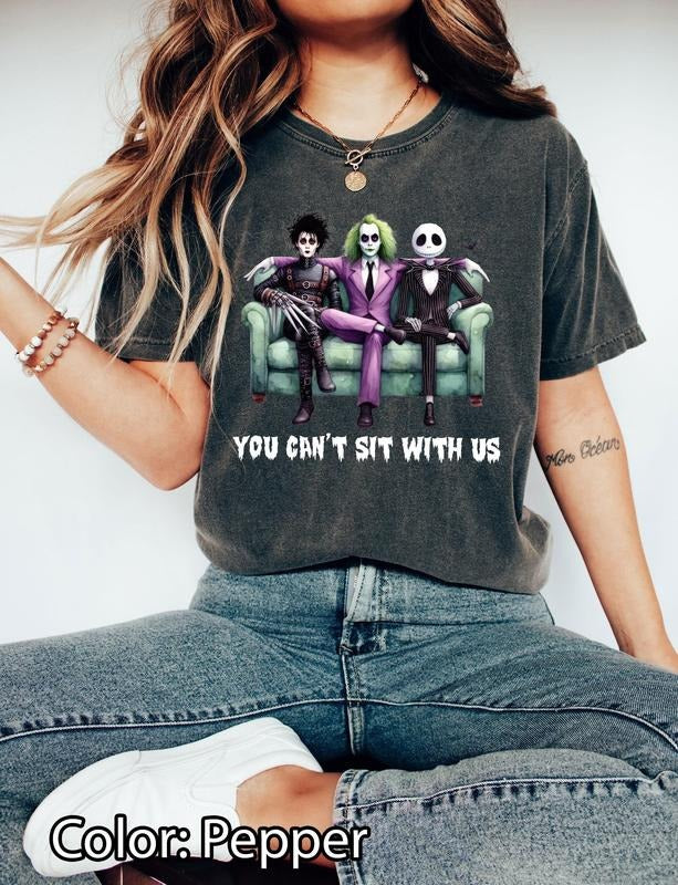 You Cant Sit With Us Halloween T-Shirt, Halloween Shirt Hoodie, Sweatshirt | TeeBloomCo.com