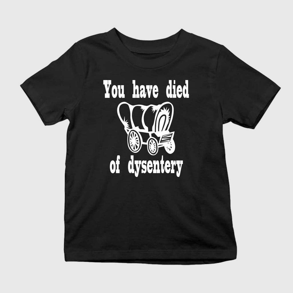 You Have Died Of Dysentery Shirt