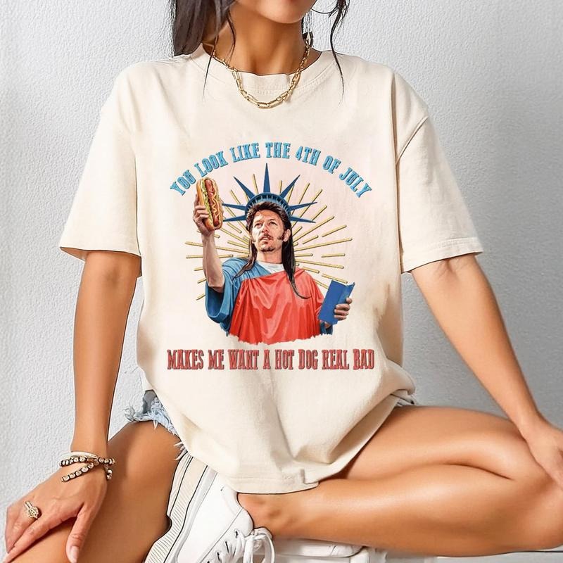You Look Like The 4th Of July Joe Dirt T-Shirt, Joe Dirt Merica Sweatshirt, Fourth Of July Movie Meme Tee Shirt,...