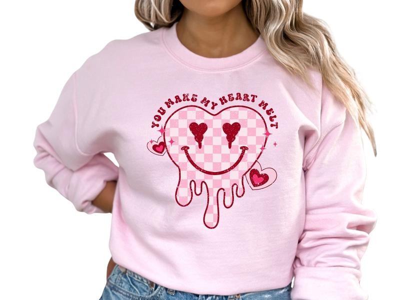 You Make My Heart Melt Women's Top & Sweatshirt T-Shirts, Hoodie | TeeBloomCo.com
