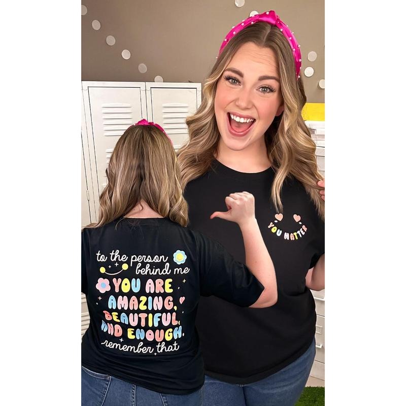 You Matter Graphic T-Shirt Hoodie, Sweatshirt | TeeBloomCo.com