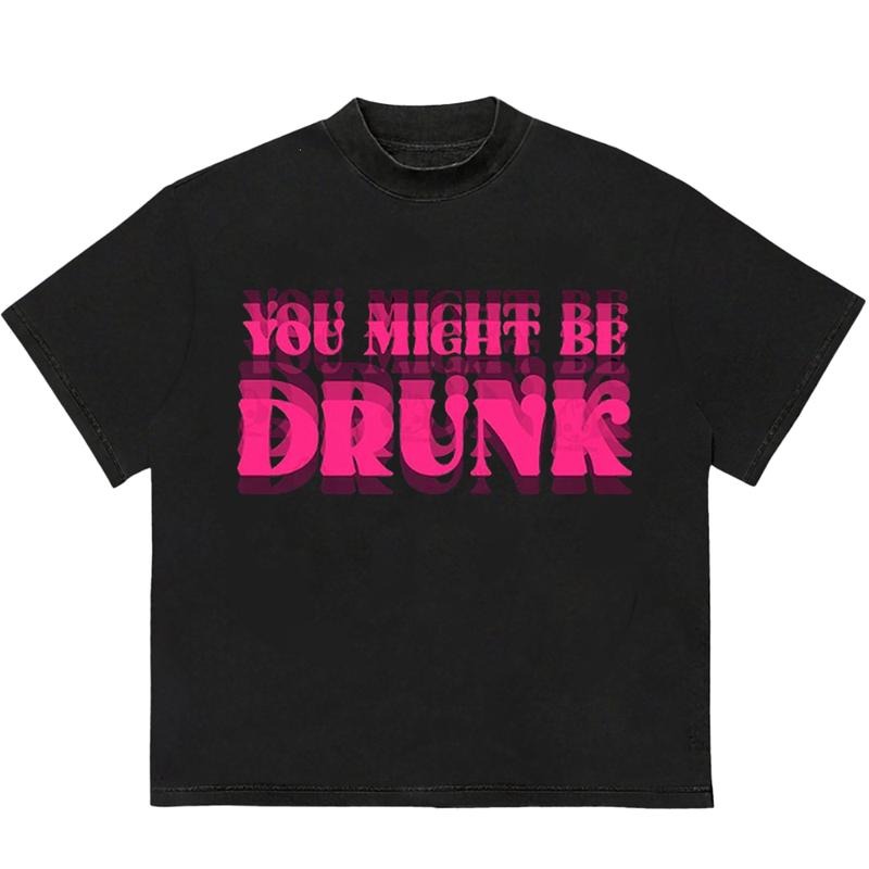 You Might Be Drunk T-Shirt Sustainable Cotton Football Team Retro College Hoodie, Sweatshirt | TeeBloomCo.com