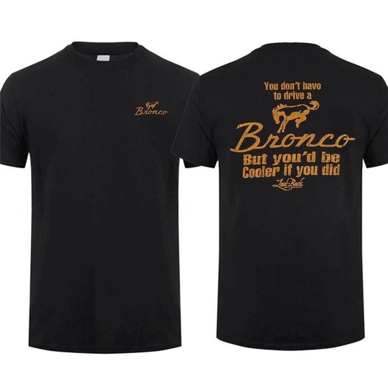 You'd Be Cooler Bronco Shirt Ford Shirt Menswear Ford Gang Obs Shirt Truck Shirt, Menswear Car Parts Short Sleeve Hoodie,...