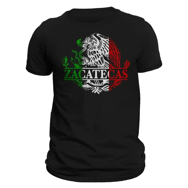 Zacatecas Mexico Eagle Emblem Mexican T-Shirt Hoodie, Sweatshirt | TeeBloomCo.com
