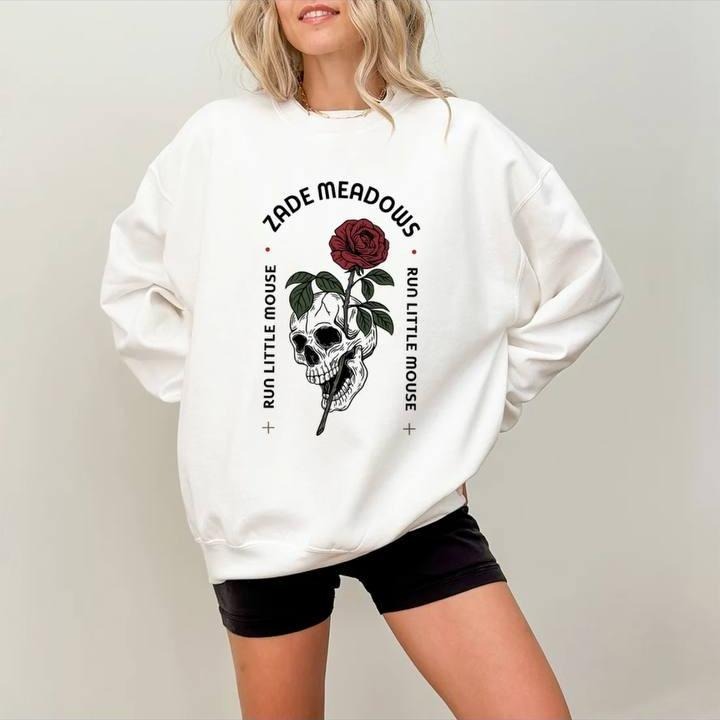 Zade Meadows Sweatshirt, Run Little Mouse  Hoodie, Haunting Adeline T-Shirt, Dark Romance  Reader Womenswear Shirt, Smut...