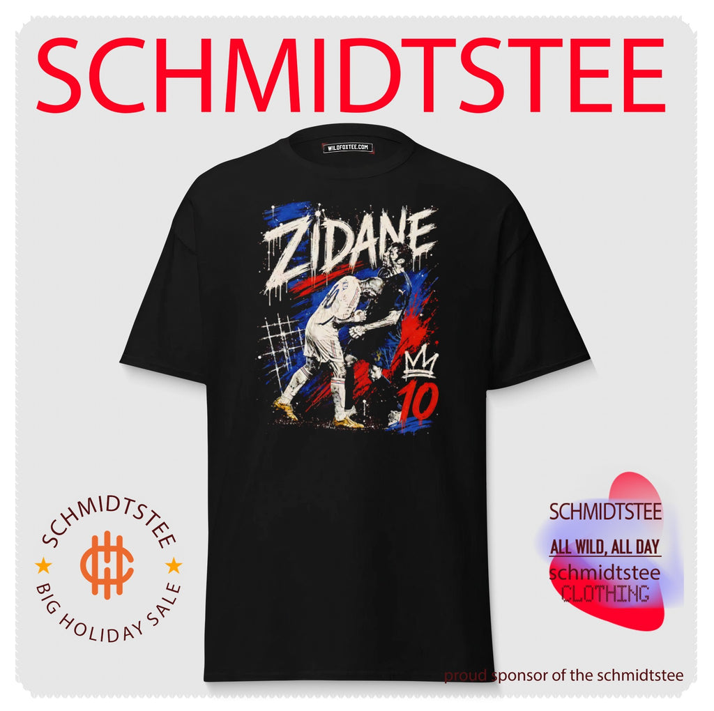 Zinedine Zidane France National Team Headbutt Distressed shirt