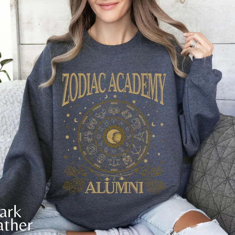 Zodiac Academy Alumni Sweatshirt, Zodiac Academy Merch, Zodiac Academy Hoodie, Darius Acrux, Vega Twins Ruthless Boys,...