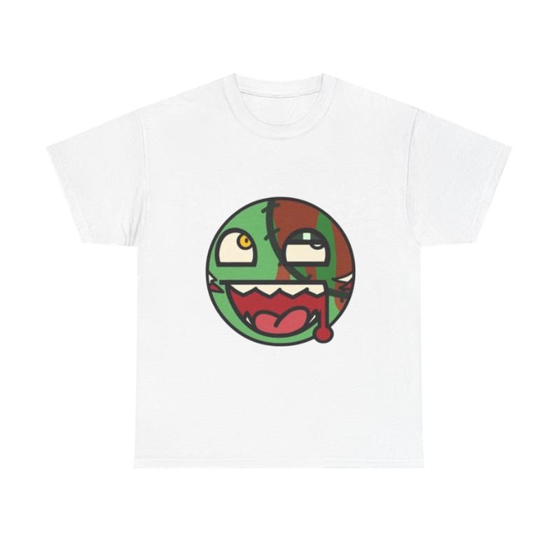 Zombie Face Graphic T-Shirt, 2000s cute clothes, Y2k clothing, Edgy Quirky Streetwear Tee, Unisex Casual Style Shirt,...