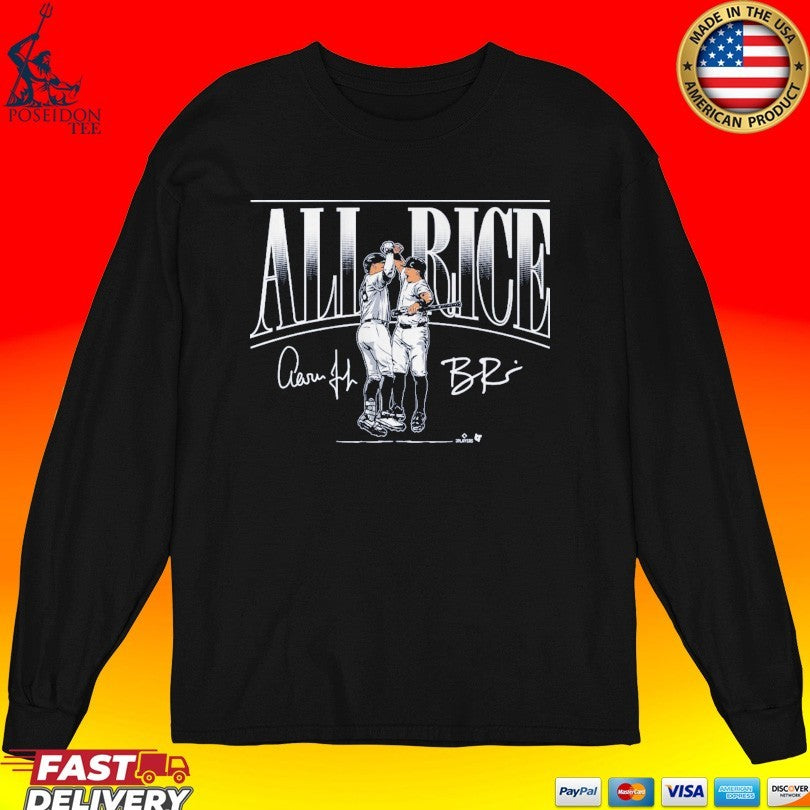 Aaron Judge & Ben Rice All Rice T-shirt