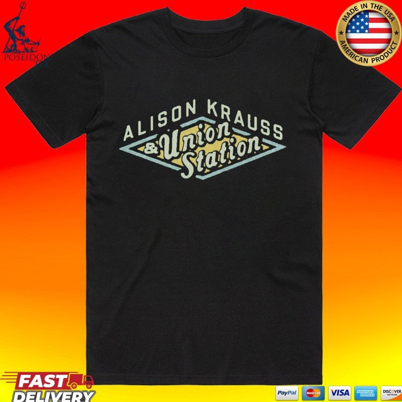 Alison Krauss And Union Station Diamond Logo T-shirt