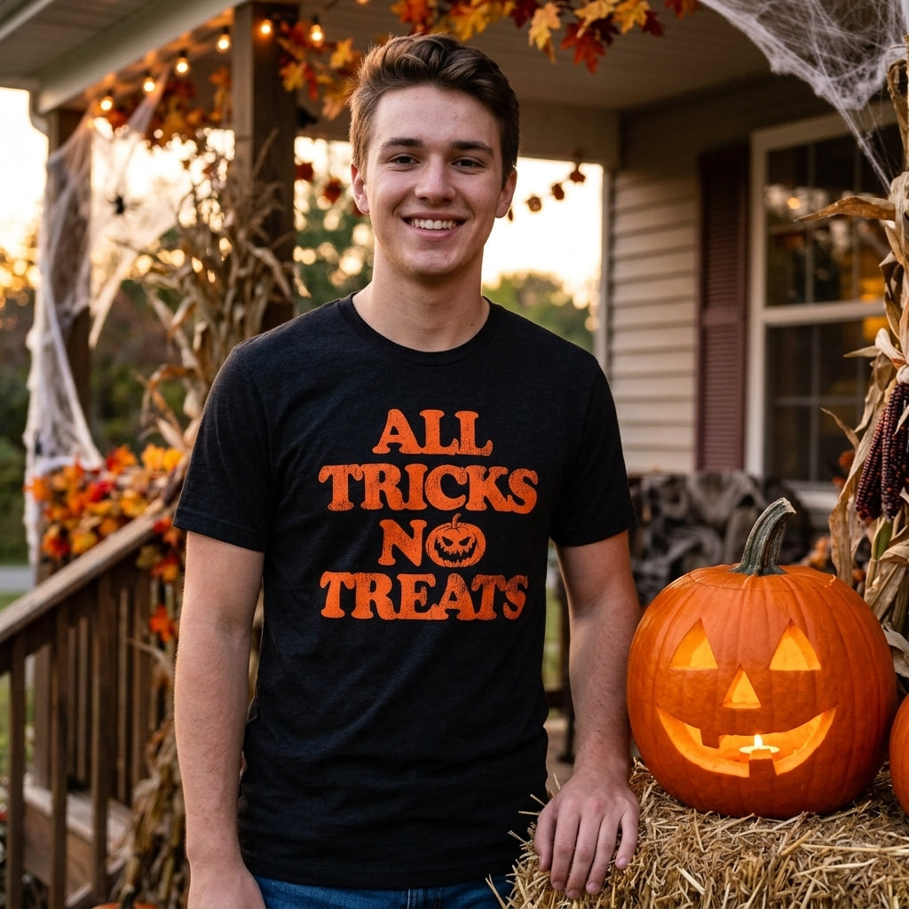 All Tricks No Treats Men's T Shirt