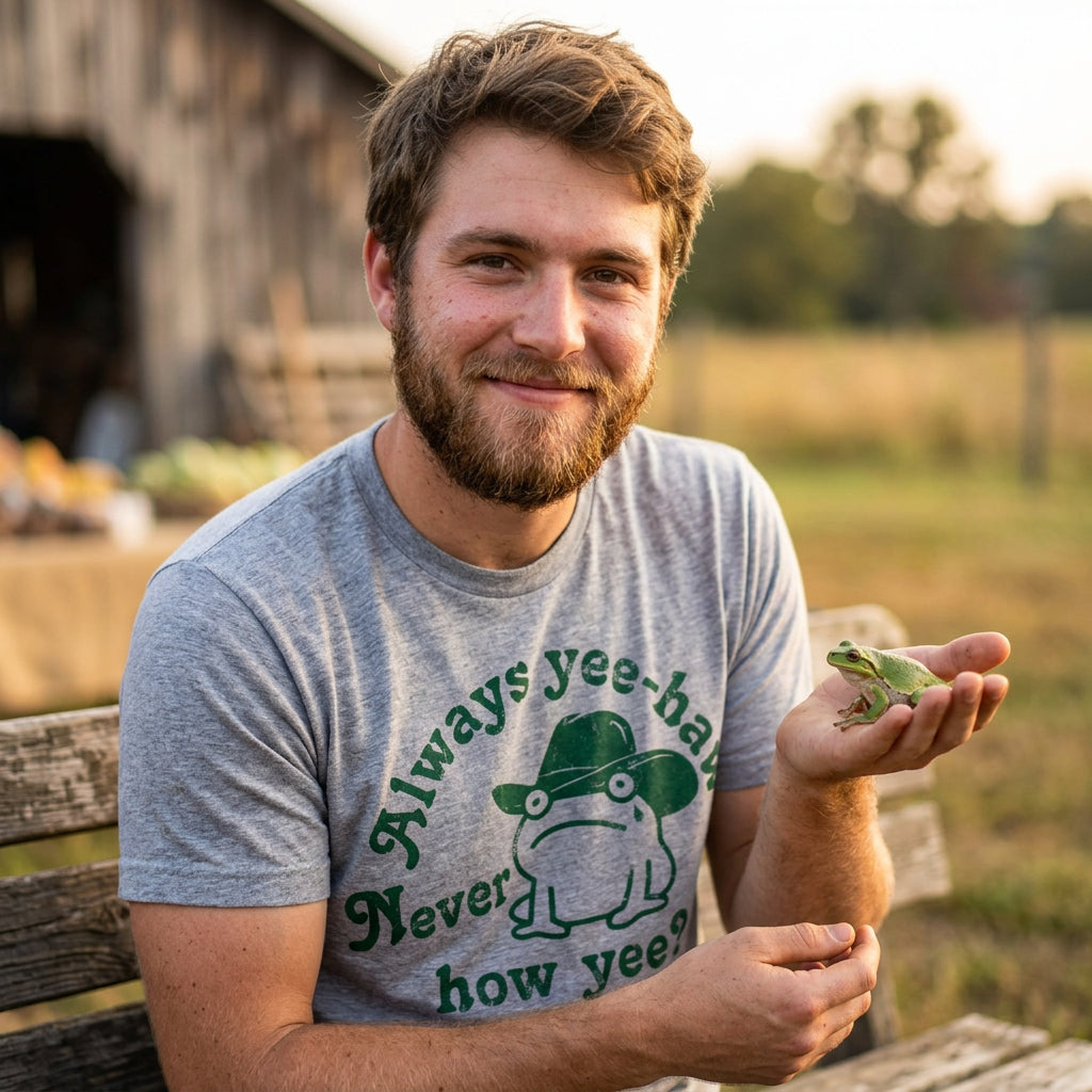 Always Yee Haw Never How Yee Men's T Shirt