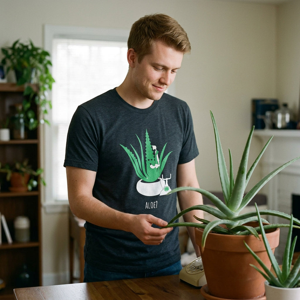 Aloe Phone Call Men's T Shirt