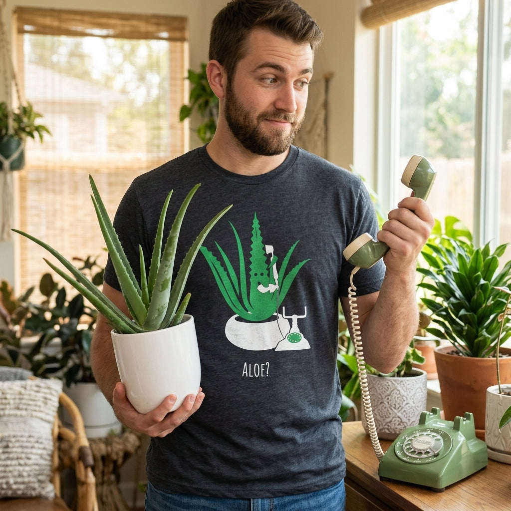 Aloe Phone Call Men's T Shirt