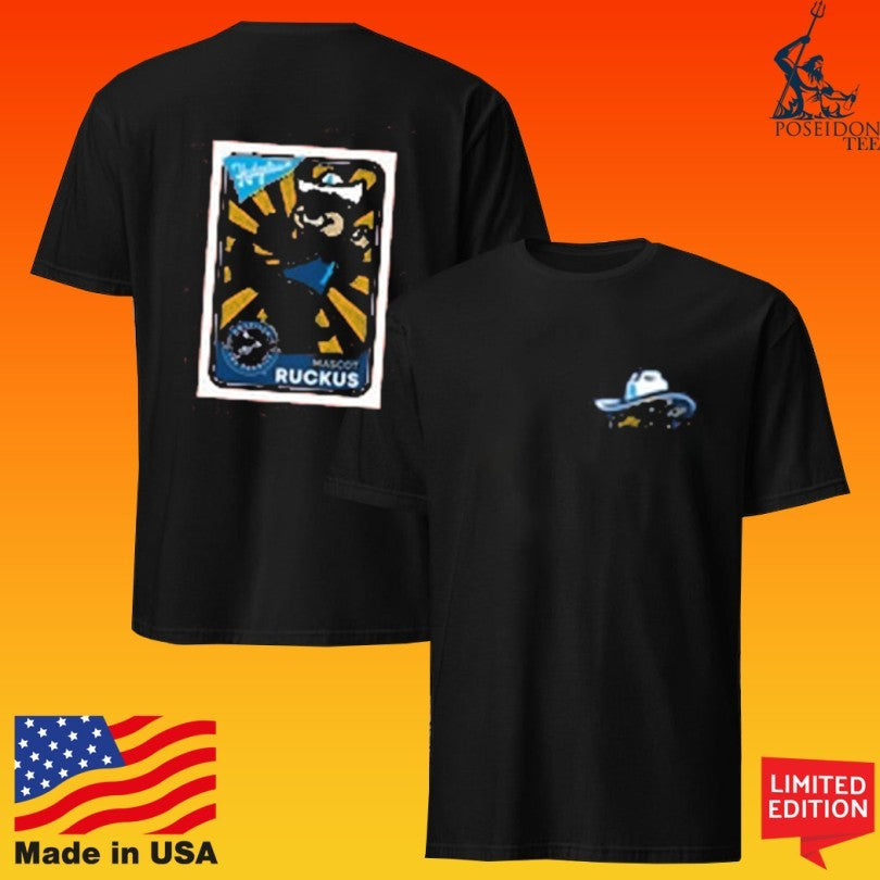 Amarillo Sod Poodles Adult Ruckus Baseball Card T-shirt