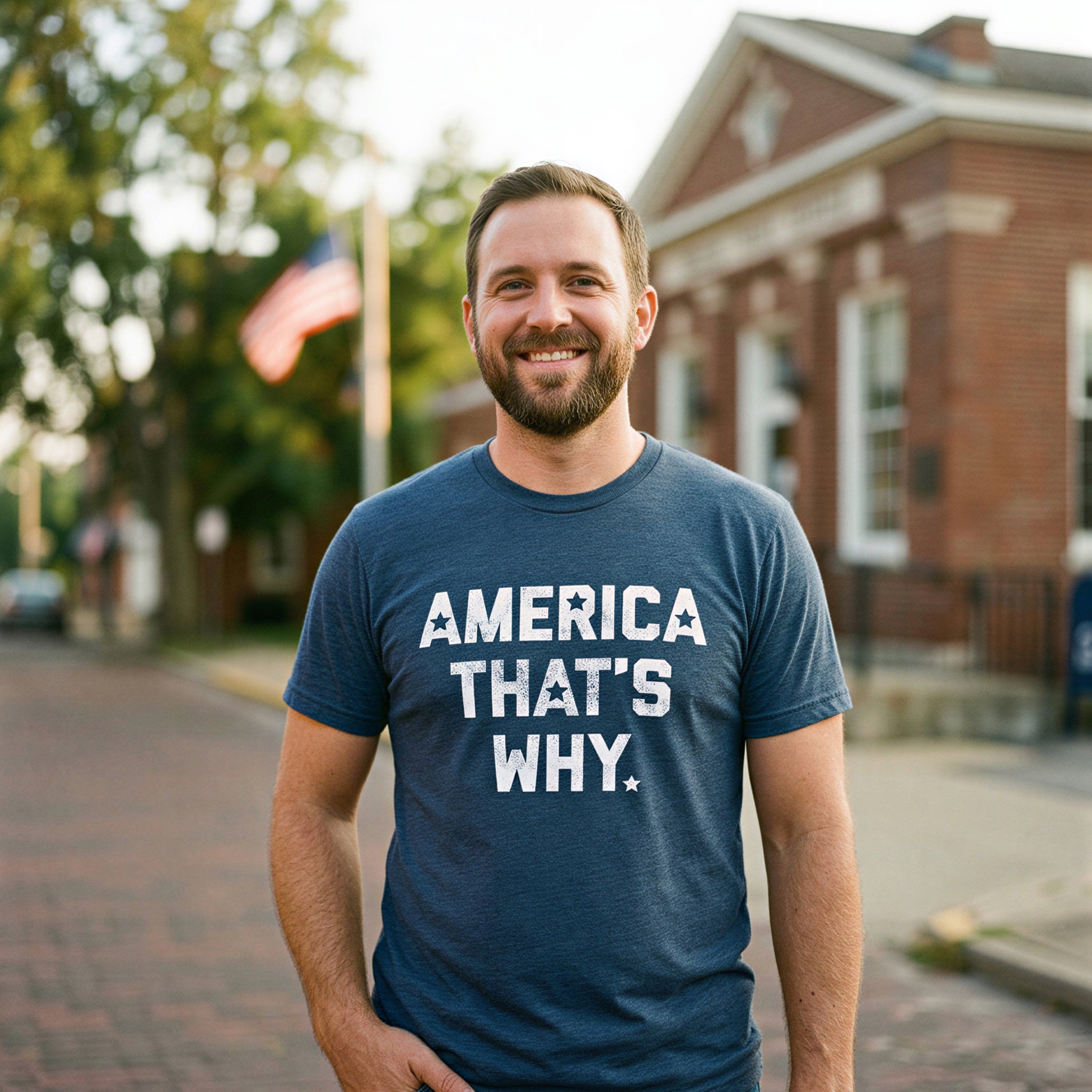 America That's Why Men's T Shirt