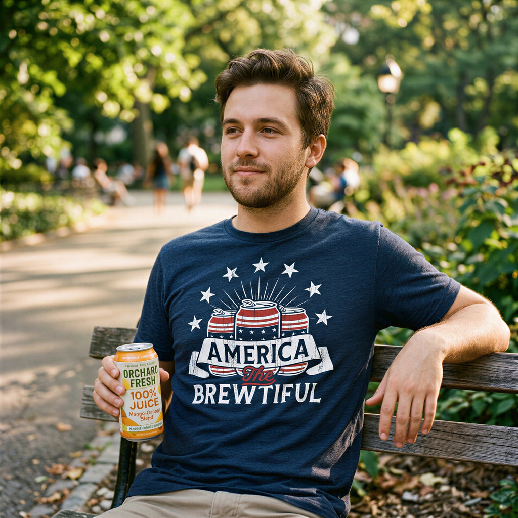 America The Brewtiful Men's T Shirt