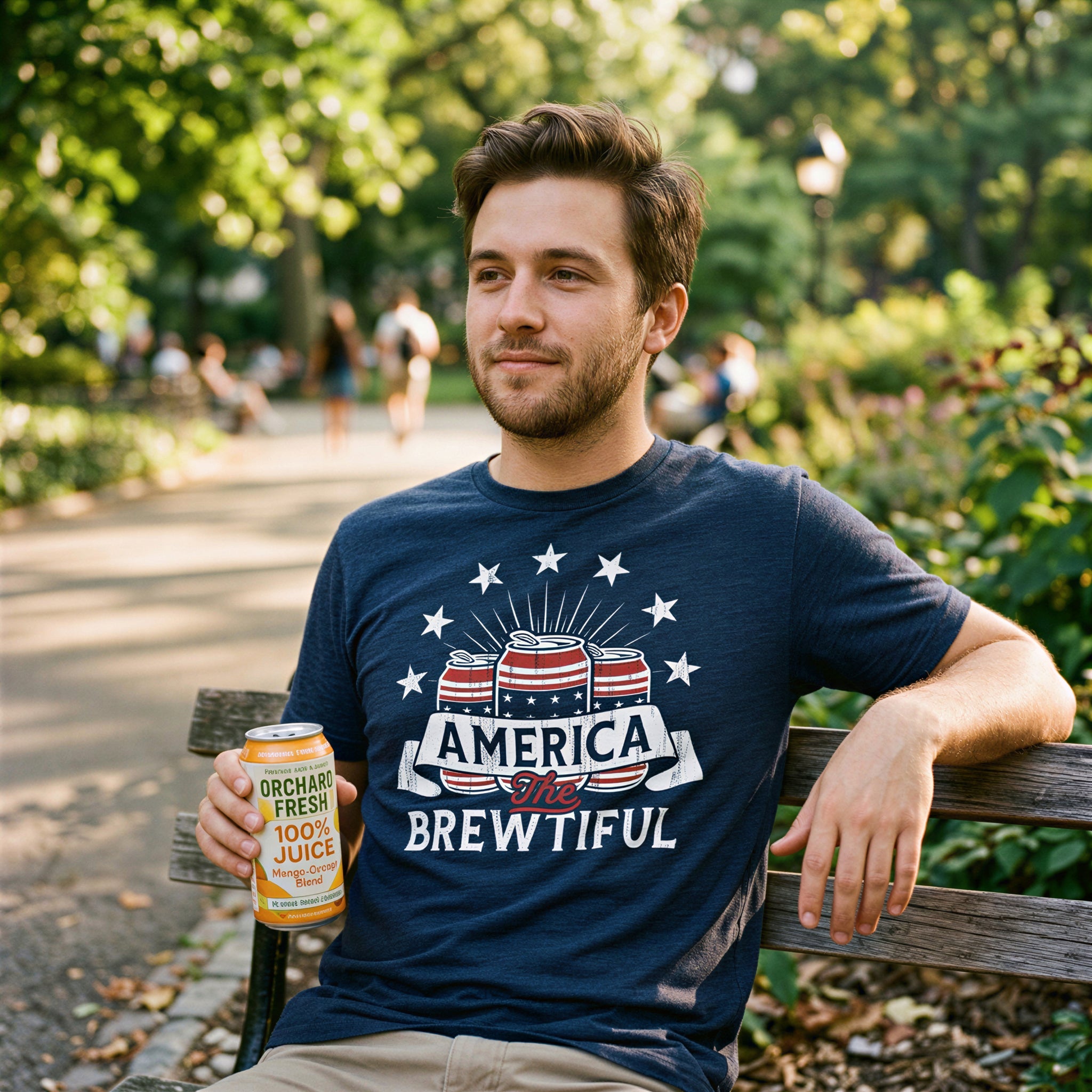 America The Brewtiful Men's T Shirt