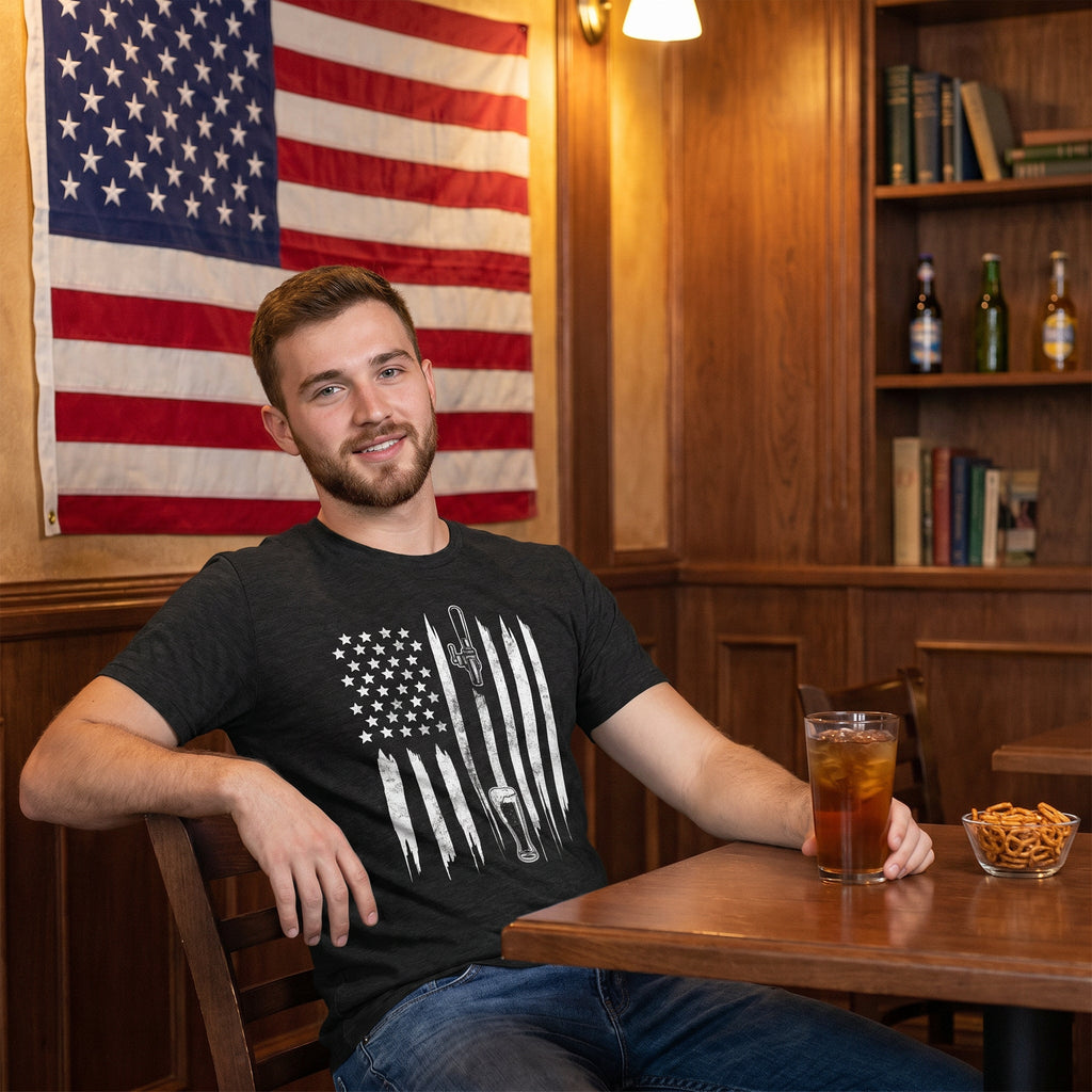 Craft Beer Flag Men's T Shirt