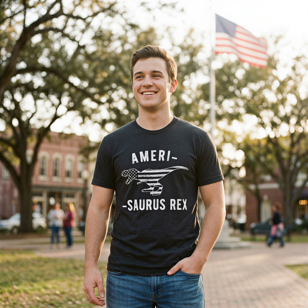 Amerisaurus Rex Men's T Shirt