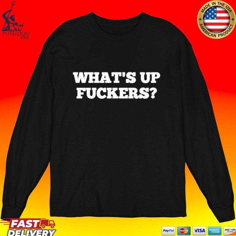 Angry Grandma What’s Up Fuckers Comfort T-shirt