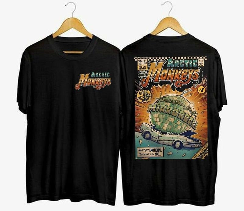 arctic monkeys band 2 sides shirt am album music gift for fans Cotton Menswear Hoodie, Sweatshirt | TeeBloomCo.com