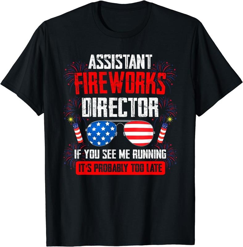 assistant fireworks director if you see Assistant firework T-Shirt Hoodie, Sweatshirt | TeeBloomCo.com