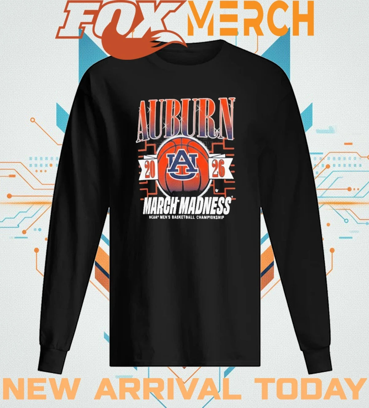 Auburn Tigers 2026 March Madness NCAA men’s basketball Championship t-shirt