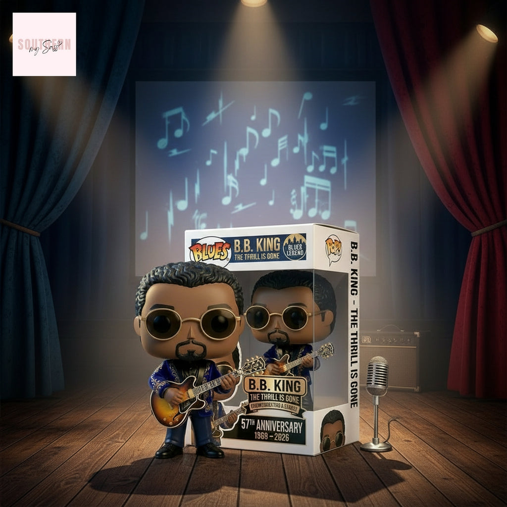 B.B. King The Thrill Is Gone 57th Anniversary Commemorative Pop Figure Doll