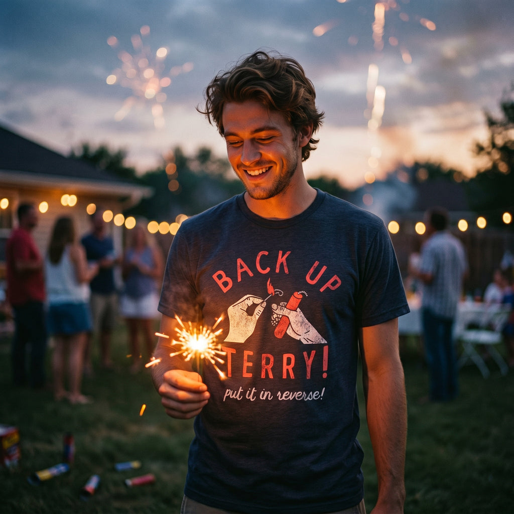 Back Up Terry Put It In Reverse Men's T Shirt
