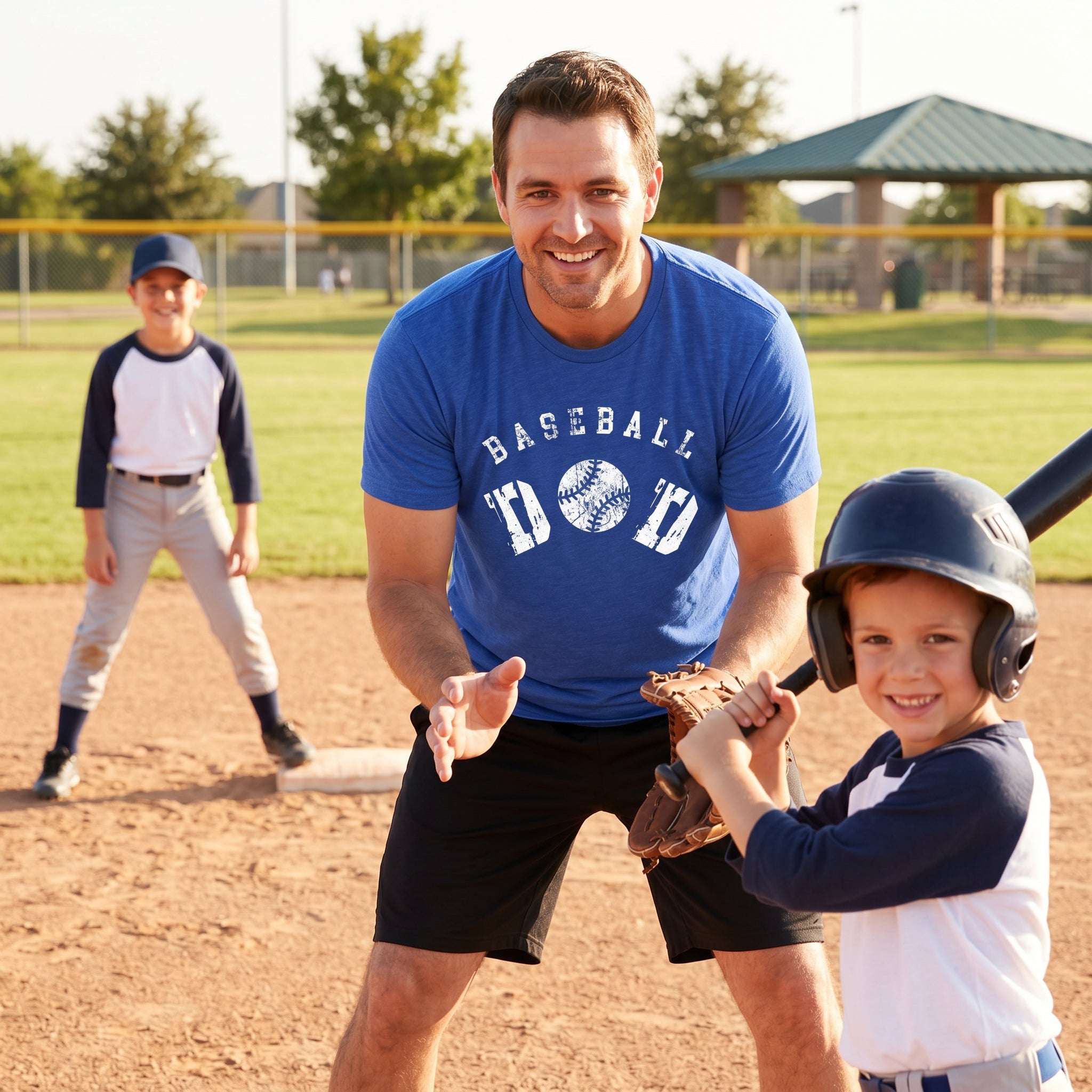 Baseball Dad Men's T Shirt