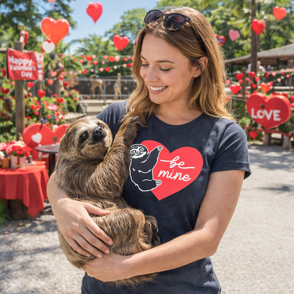 Be Mine Sloth Women's T Shirt