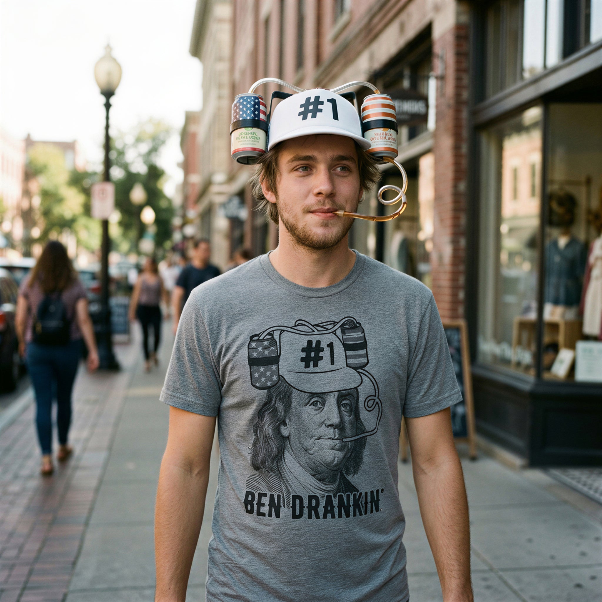 Ben Drankin' St. Patrick's Day Men's T Shirt