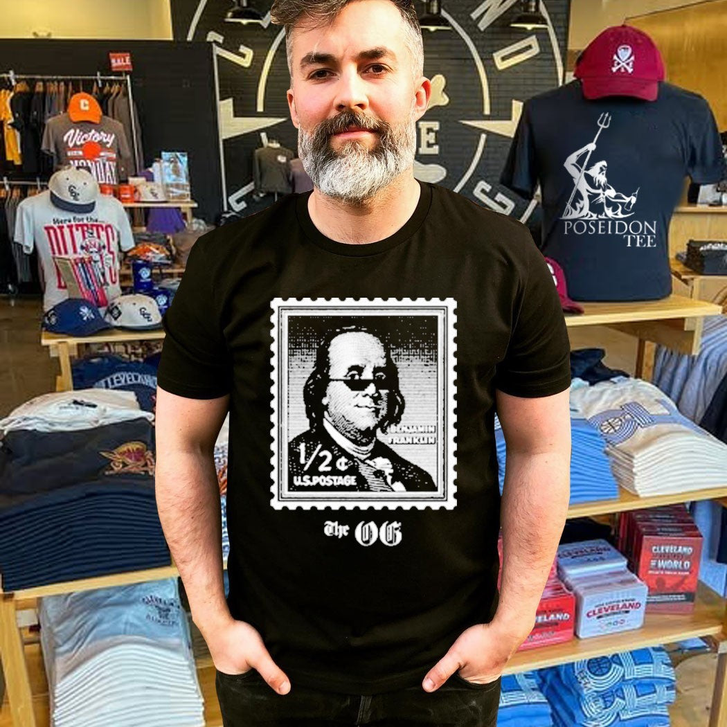 Benjamin Franklin Stamp T-shirt