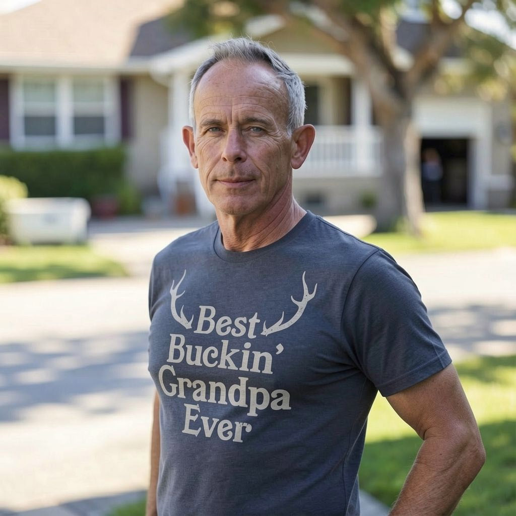 Best Buckin' Grandpa Men's T Shirt