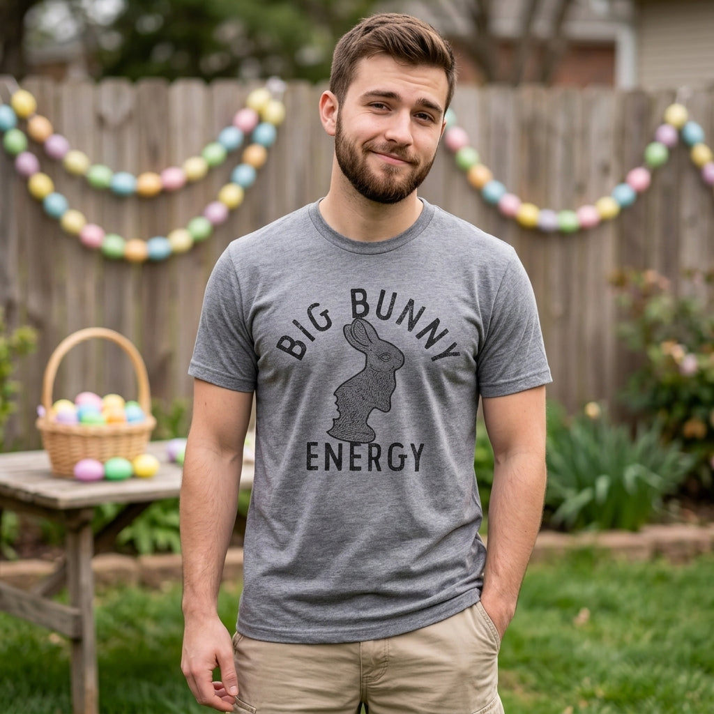 Big Bunny Energy Men's T Shirt