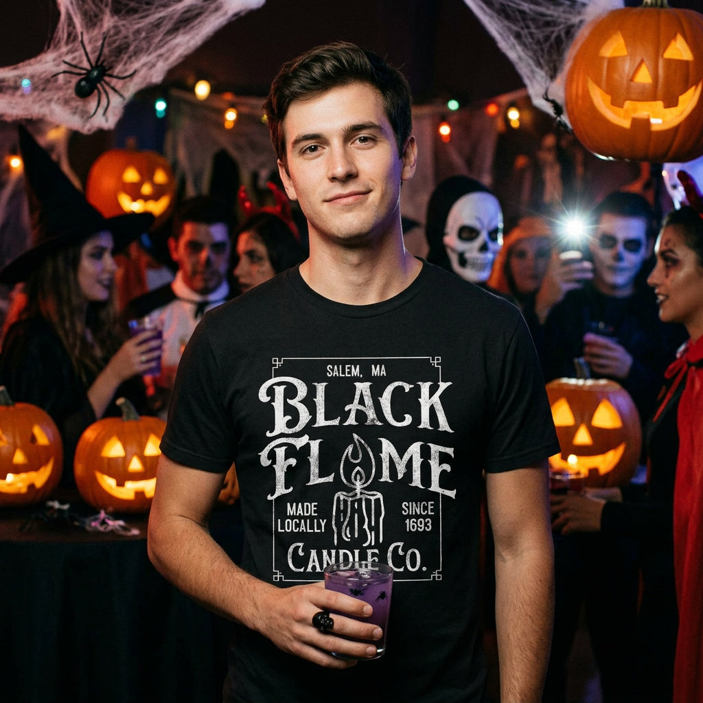 Black Flame Candle Co Men's T Shirt