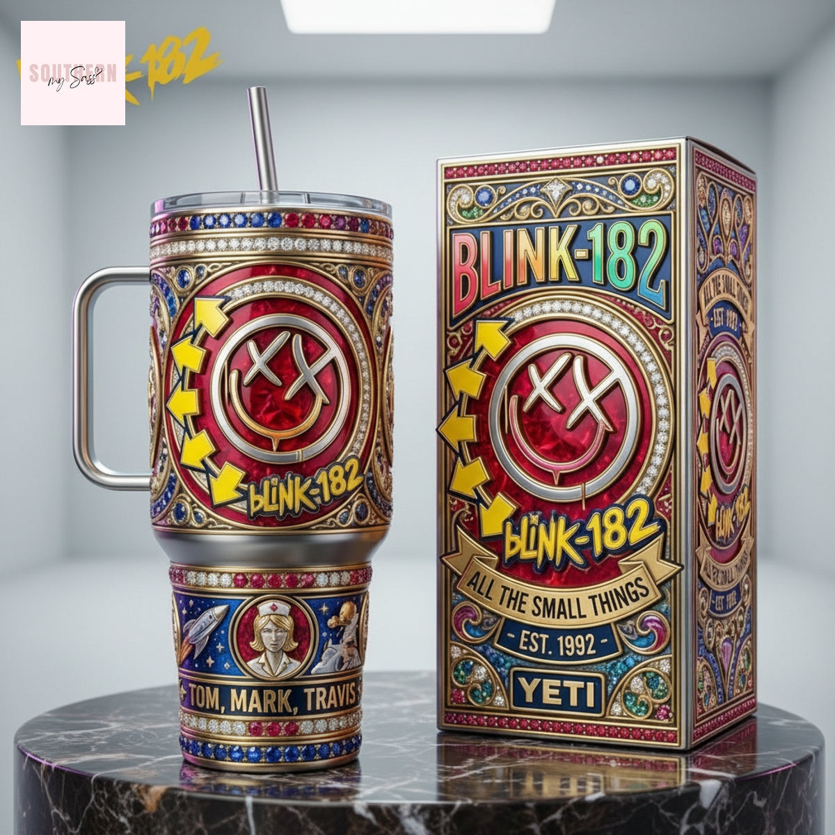 Blink-182 All THe Small Things Tumbler