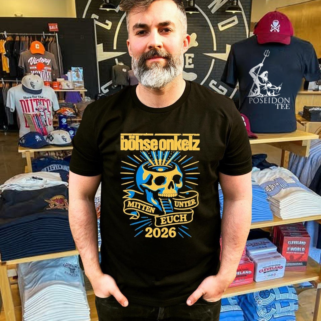 Böhse Onkelz Mitten Unter Euch Skull 2026 T-shirt