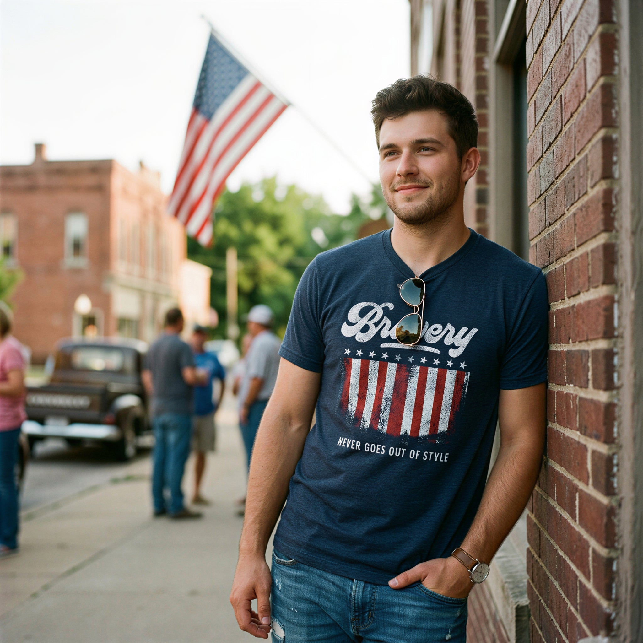 Bravery Never Goes Out Of Style Men's T Shirt